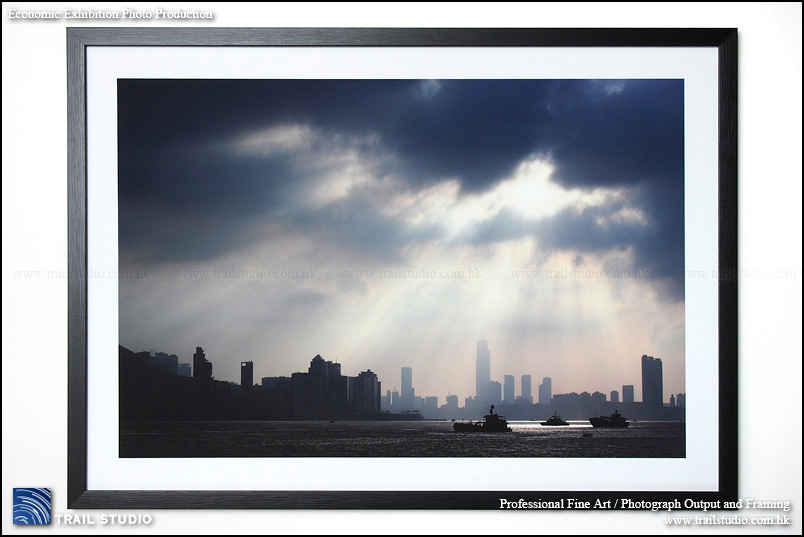 Framed canvas photo