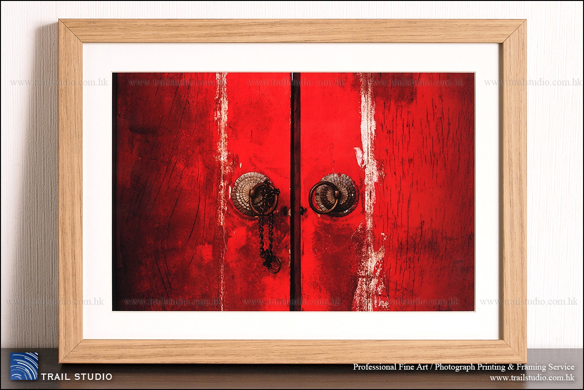 中式木門, 紅, Ming Lau Photography, 印相, 印大相, 晒相, 晒大相, PHOTO PRINTING SERVICE, FINE ART PRINTING SERVICE, 香港攝影師